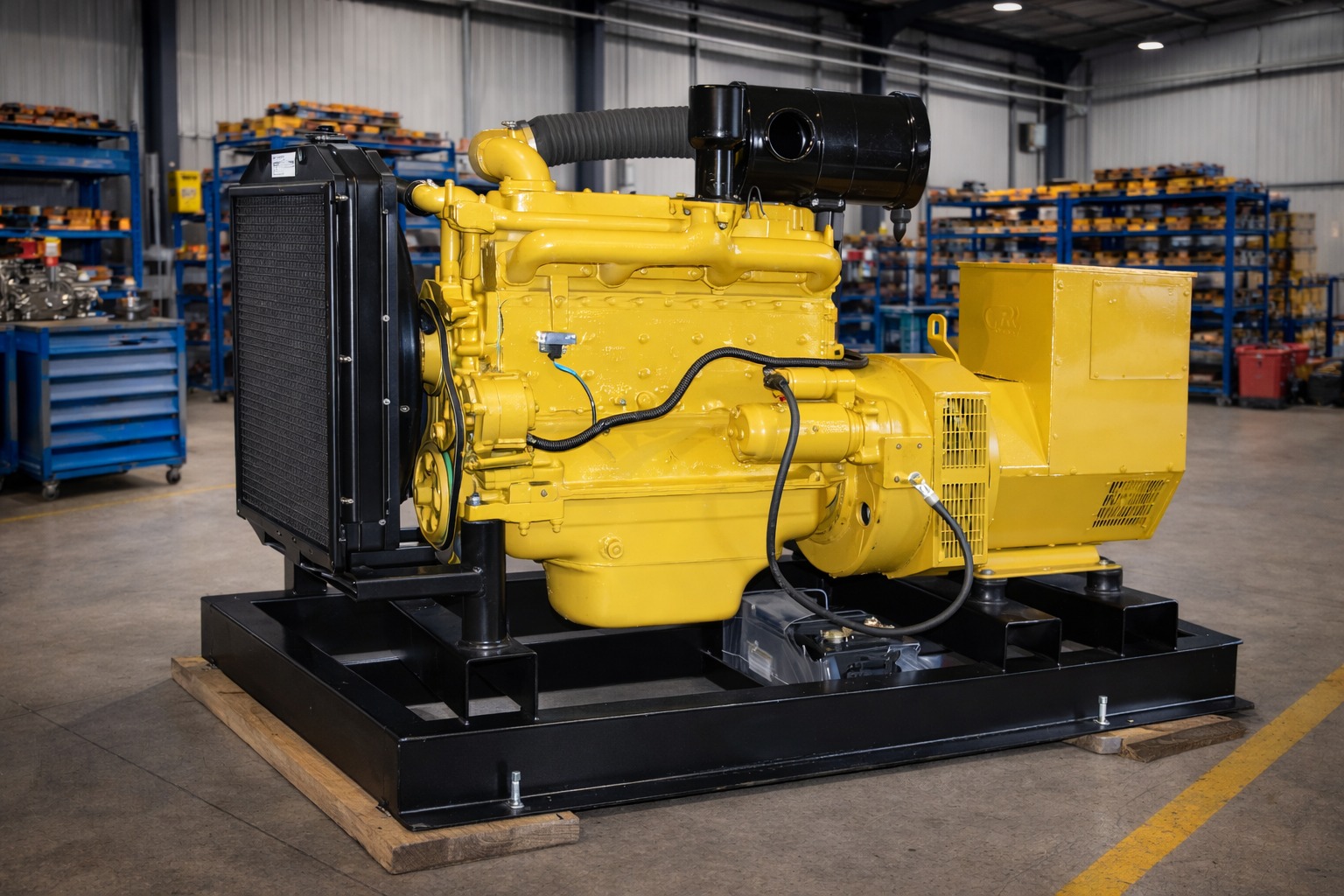 Grupo Gerador 73 KVA Motor Mercedes OM 352