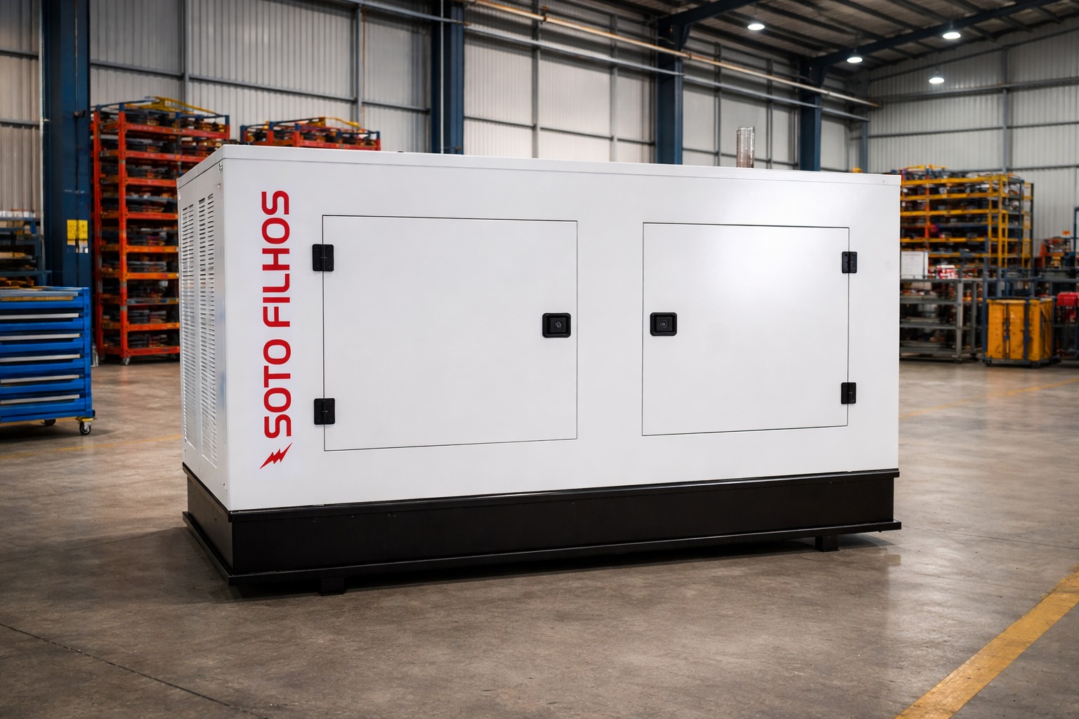 Grupo Gerador de Energia 73 80 KVA Cabinado Silenciado