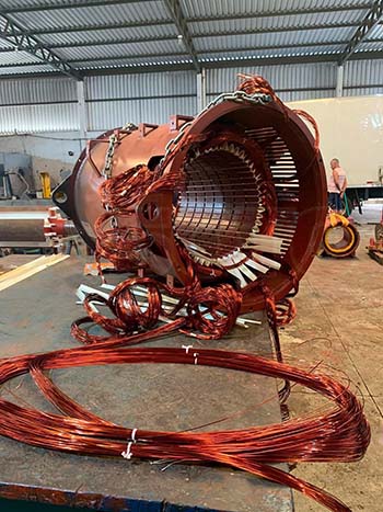 Rebobinamento de motor elétrico na SOTO FILHOS — foto 4