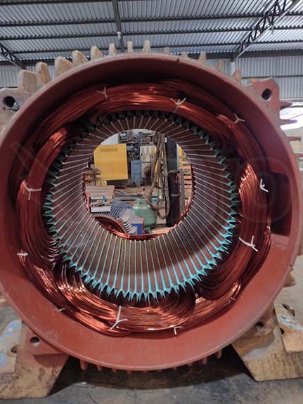 Rebobinamento de motor elétrico na SOTO FILHOS — foto 1